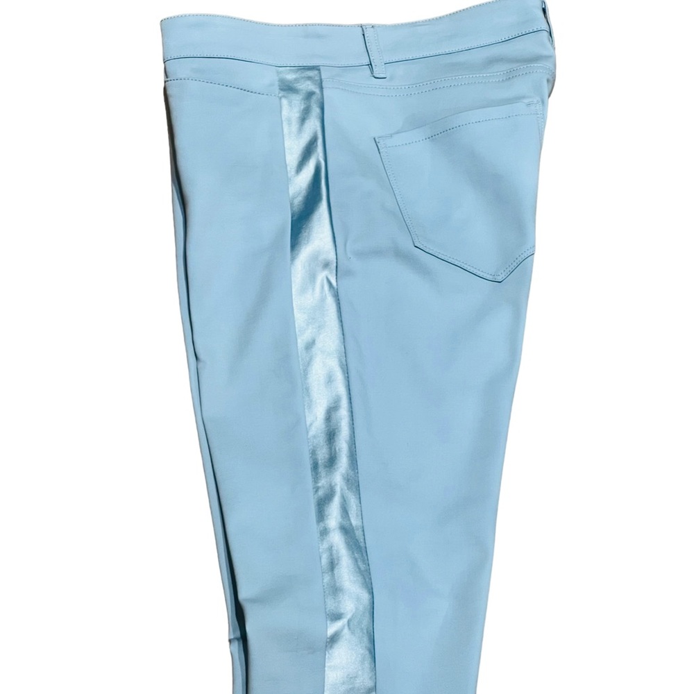 Club Monaco Pastel Blue Pants Jeans Size XS 65% Cotton 30% Viscose 5% Elastane - Picture 2 of 10
